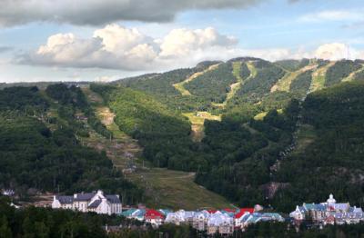 Ski Trails Above the Village