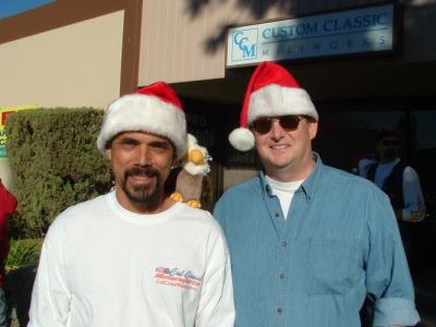 Roy and Jeff- Santa's Helpers