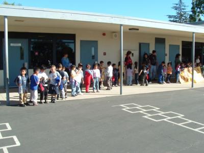Kids at the El Rio school