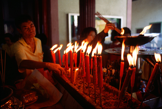   Wat Neng Noi Yee in Chinatown.