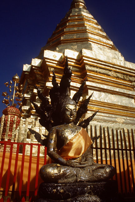   My favorite Wat of all. Wat Phra That Doi Suthep.