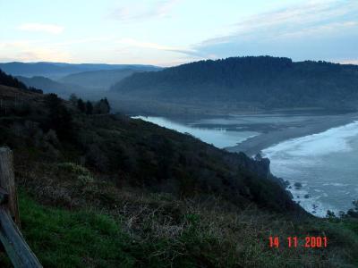 Klammath River Mouth At Pacific Upstream