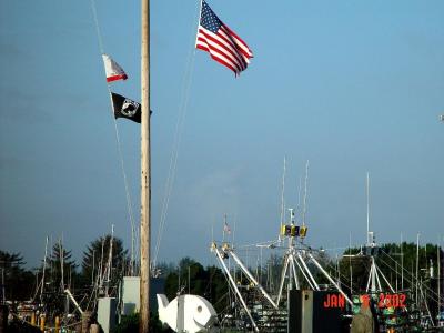 Crescent City Ca docks USA