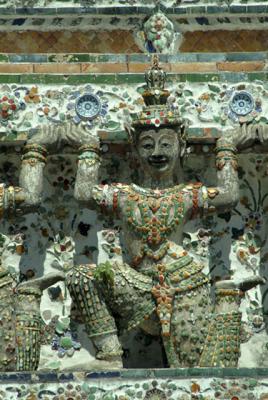 Thailand-Bangkok-Wat Arun - Support