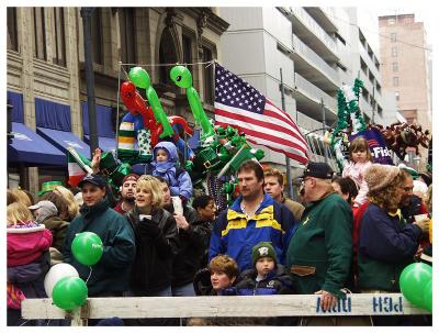 Maybe a flag will help sell some parade souvenirs?