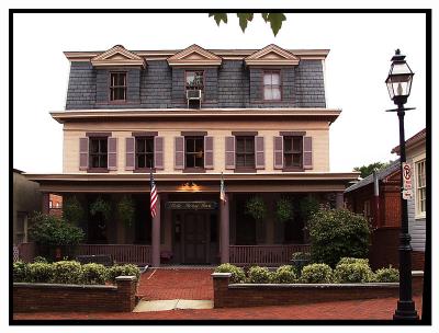Bed & Breakfast; downtown Annapolis