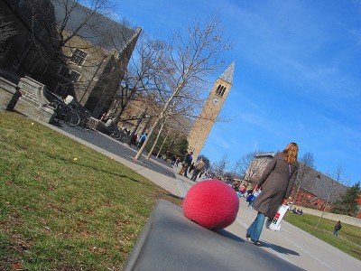 Where'd these balls come from?(Cornell Univ.)