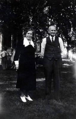 Grandpa and Grandma Adams, 1935 (335)