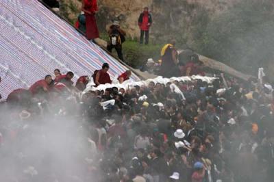 Shoton Festival Tibet