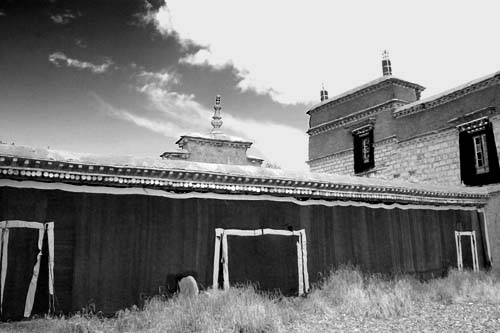 B/W Tibet