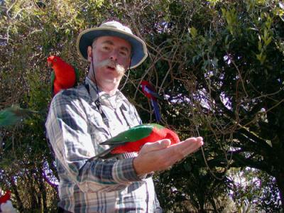 John and some King Parrots