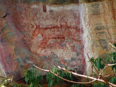 Ubirr cave painting