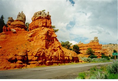 Red Canyon, west of Bryce