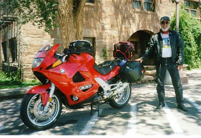 Ed and Big Red at the Cameron Trading Post