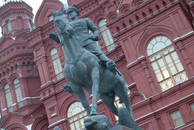 Statue near Red Square
