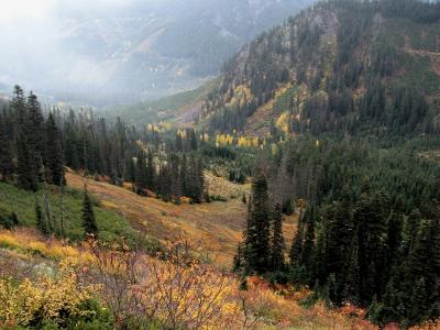 Knox Creek Basin From Above