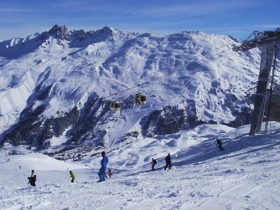 ggeliften nede fra Meribel