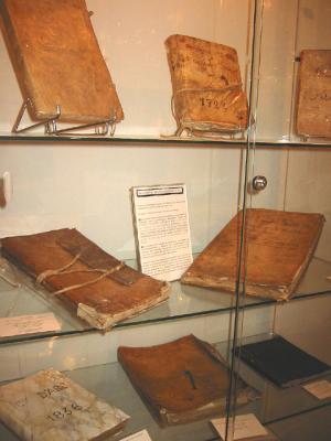 Ancient books of archery registrations
