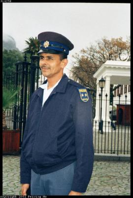 South African Police Officer