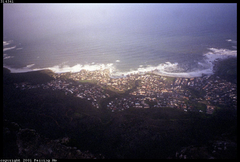 Birds Eye View of Cape Town