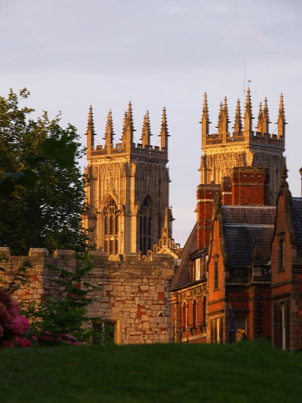 York Minster in the evening