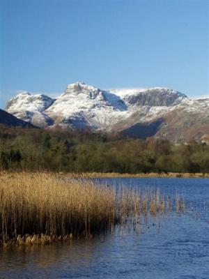 Langdale Pikes from Elterwater