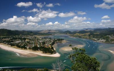 pauanui from mt. tairua