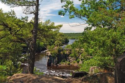 The St. Croix River at Interstate State Park