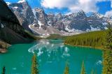 Moraine Lake in the Valley of the Ten Peaks