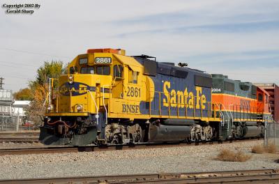 BNSF 2861 At Longmont, CO