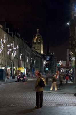 The Royal Mile.