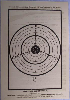 Original Wurfflein Paper Target