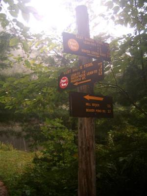 Trail signs...