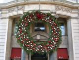 Union Square - Bank of the Metropolis Wreath at the Blue Water Grill