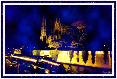 Seine in Midnight Blue