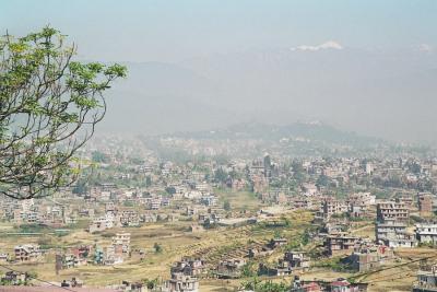 Kathmandu from Kirtipur