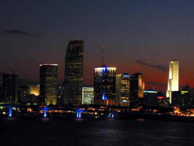 Miami At Night