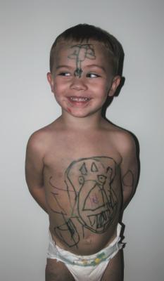Jonah's First Tattoo (and second)