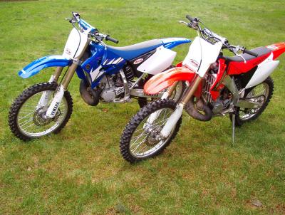 CR250R and YZ250