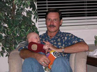 Papaw and grandson