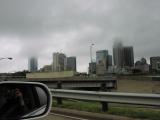 Downtown Dallas morning after 4 inches of rain