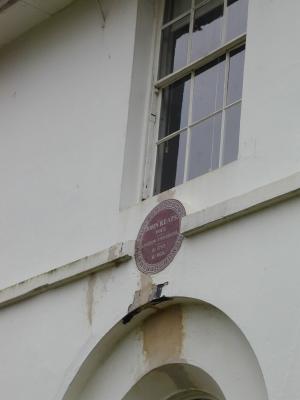 Keats House, Memorial Plaque - March 19, 2002