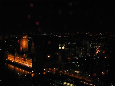 Parliament, by night - March 17, 2002