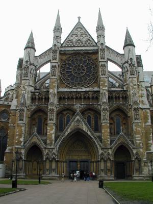 Westminster Abbey, side - March 21, 2002