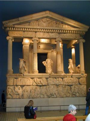 British Museum, Grecian Temple - March 21, 2002