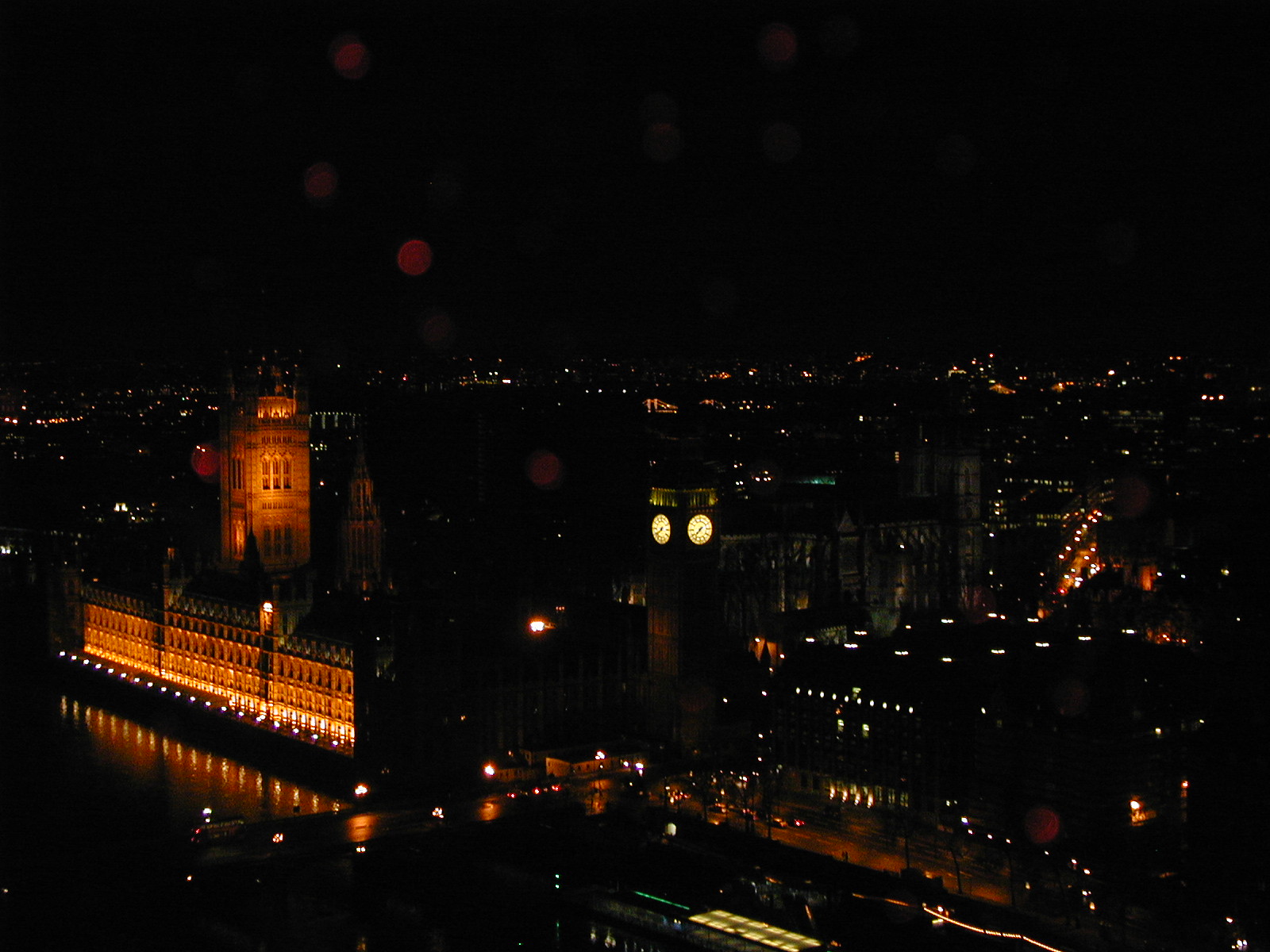 Parliament, by night - March 17, 2002