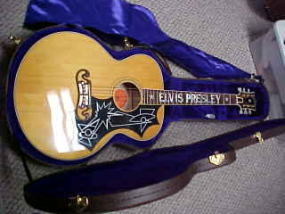 Elvis Presley Ltd Ed signature J-200  (sold)