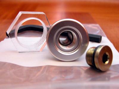 and the nozzle as well as the locking 'nut'