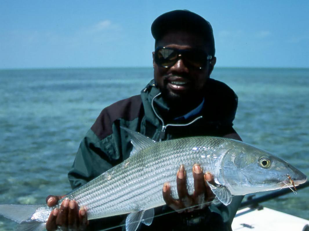William with Large Bonefish