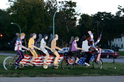 Patriotic Bicycle